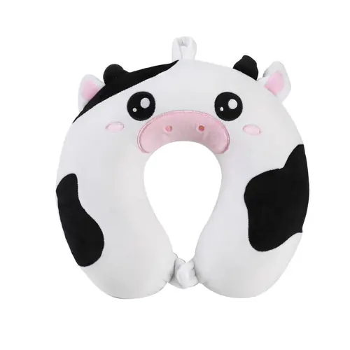 Putni jastuk iTotal za vrat Cute animals kravica XL2184H-0