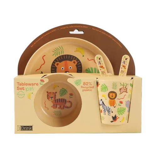Set pribora za jelo iTotal Animals kids životinje ID5301D-0