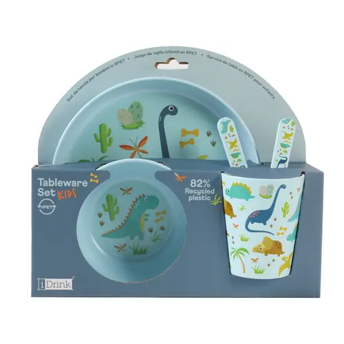 Set pribora za jelo iTotal Dino kids dinosauri ID5301C-0