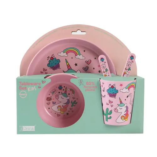 Set pribora za jelo iTotal Unicorn kids jednorog ID5301A-0