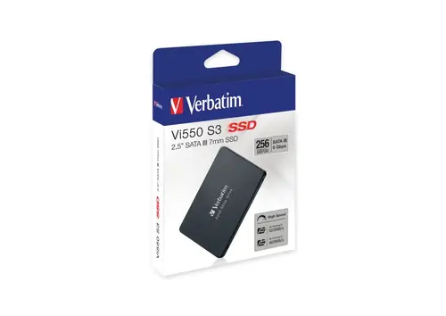 SSD Verbatim 256Gb vi550 sata III 2.5”, r560/w535Mbs, 49351-0