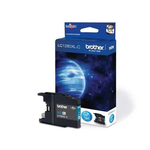 Tinta Brother LC1280XLC cyan 1.2k-0