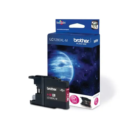 Tinta Brother LC1280XLM magenta 1.2k-0