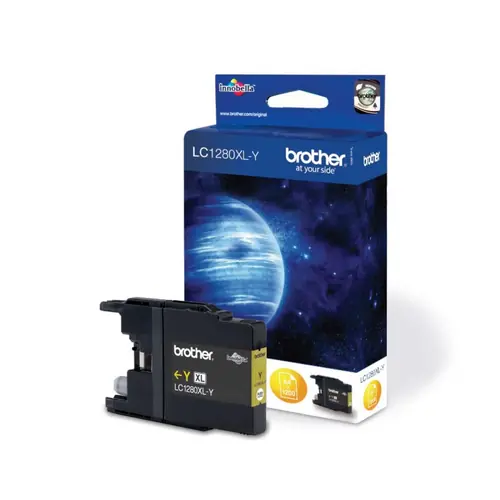 Tinta Brother LC1280XLY yellow 1.2k-0