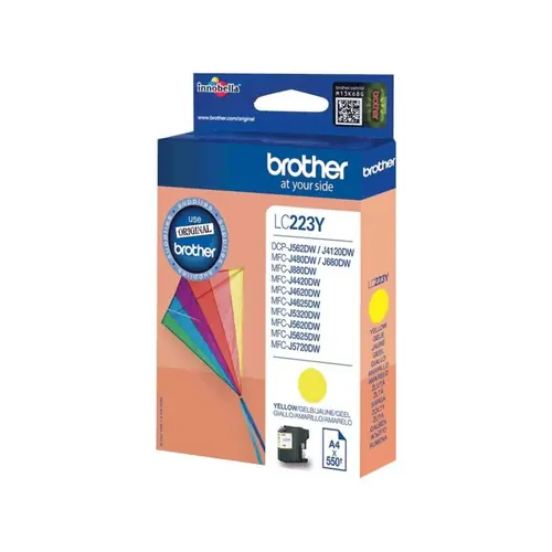 Tinta Brother LC223Y yellow 550 str.-0