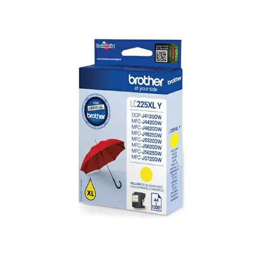 Tinta Brother LC225XLY yellow 1.200 str.-0