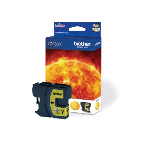 Tinta Brother LC980Y yellow 260 str.-0
