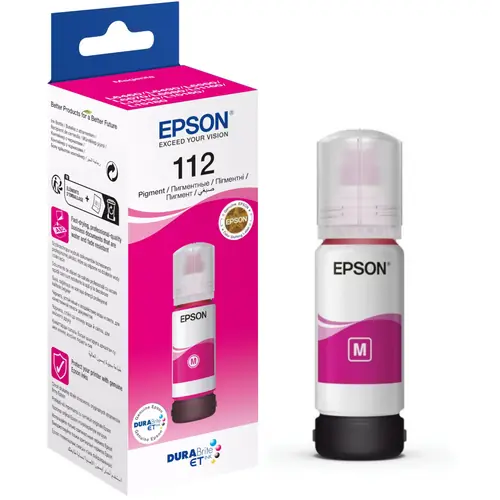 Tinta Epson 112 T06C3 L15150/15160 magenta ecotank C13T06C34A 70ml-0