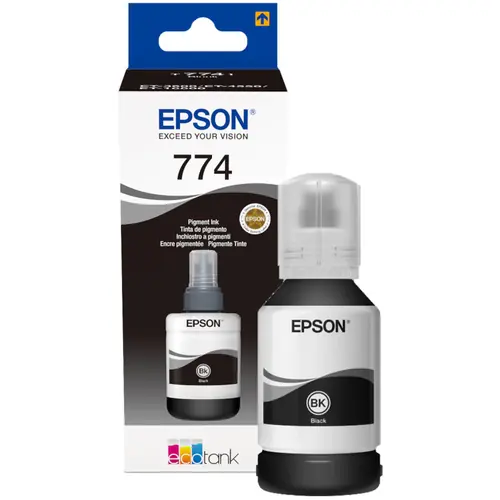 Tinta Epson T7741 M105/M200 black ecotank C13T77414A 140ml-0