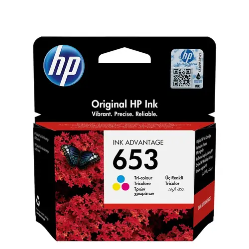 Tinta HP 3YM74AE 653 Ink advantage AIO 6000/6400 tri-color-0