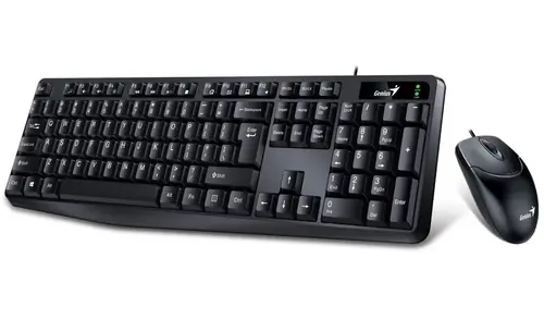 Tipkovnica Genius KM-170 + Miš USB crna-0