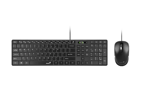 Tipkovnica Genius SlimStar C126 USB crna-0