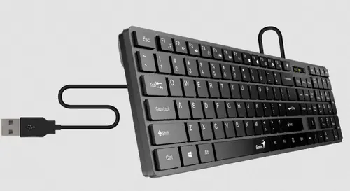 Tipkovnica Genius SlimStar C126 USB crna-5