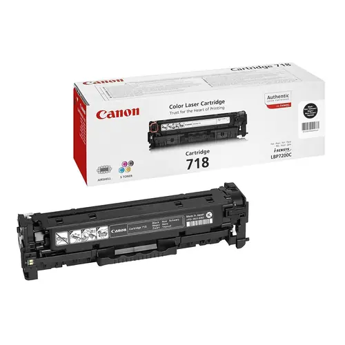 Toner Canon CRG-718bk black #2662B002-0