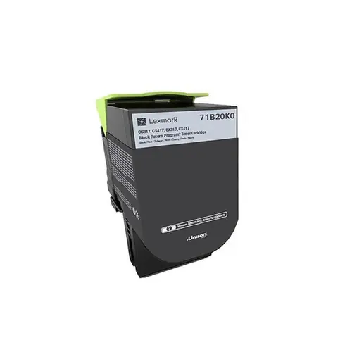 Toner Lexmark 71B20K0 black 3k-0