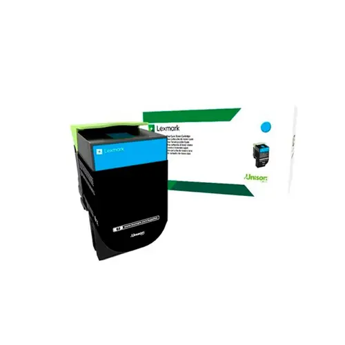 Toner Lexmark 80C8SC0 cyan 2k-0