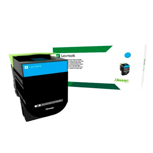 Toner Lexmark 80C8SK0 black 2.5k-0