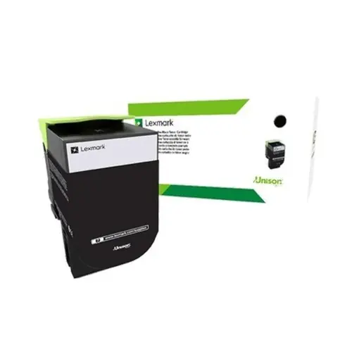 Toner Lexmark 80C8XKE black 8k-0