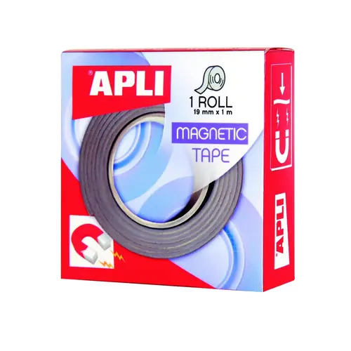 Traka magnetna Apli samoljepljiva 19mmx1m 13830-0