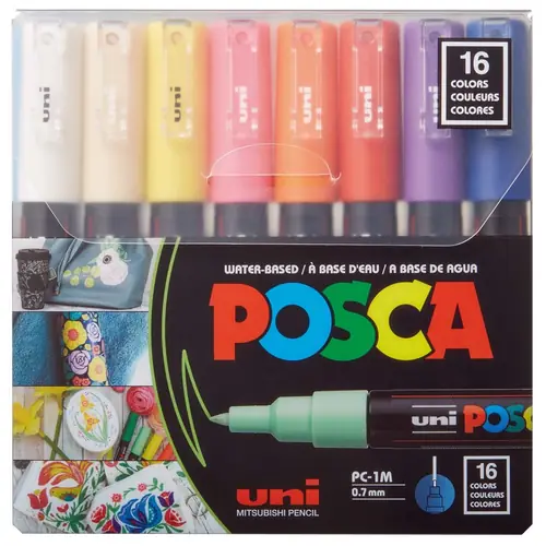 Uni pak marker Posca pc-1m 16/1-0
