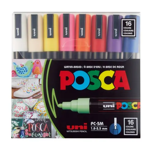 Uni pak marker Posca pc-5m 16/1-0