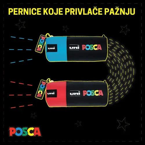 Uni Posca torbica okrugla crvena-3