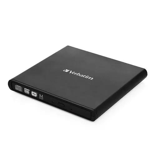 Vanjski snimač Verbatim DVD+/-RW, M-Disc kompatibilan, USB2.0, crni, 098938-0
