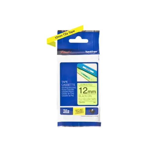 Vrpca Brother p-touch TZEC31 12mm black/fluo. yellow-0