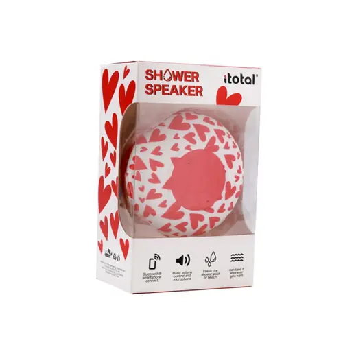 Zvučnik bluetooth iTotal vodootporni Follow Your Heart XL2005B-2