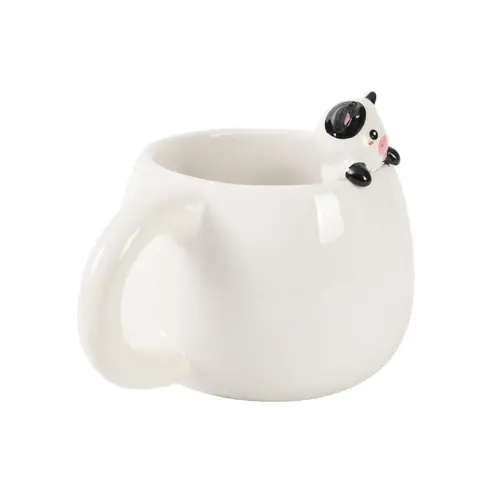 Šalica iTotal Charm Cute animals bijela kravica XL2568-0