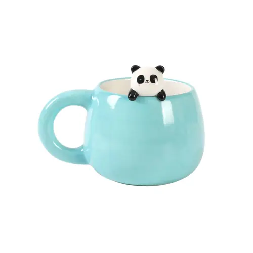 Šalica iTotal Charm Panda plava XL2566-0