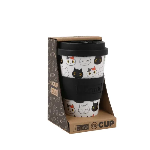 Šalica iTotal putna 435ml Cat ID5017-0