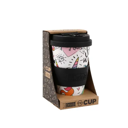 Šalica iTotal putna 435ml Unicorn ID5014-0