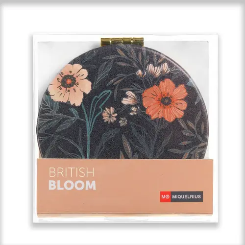 Džepno ogledalo Miquelrius British Bloom dupli cvjetni MR13222-1