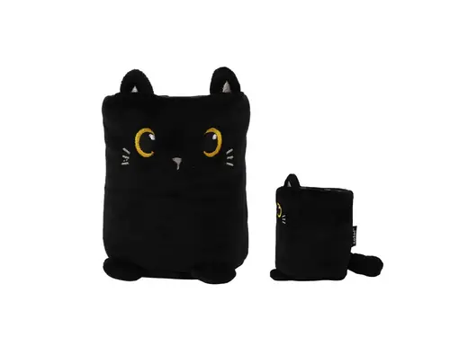 Čaša za olovke iTotal Cat crna XL2851-0