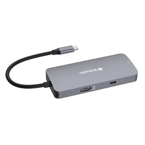Hub Verbatim CMH-05 #32150 USB-C Pro, 5 priključaka, HDMI/RJ45/2x USB-A/USB-C-0