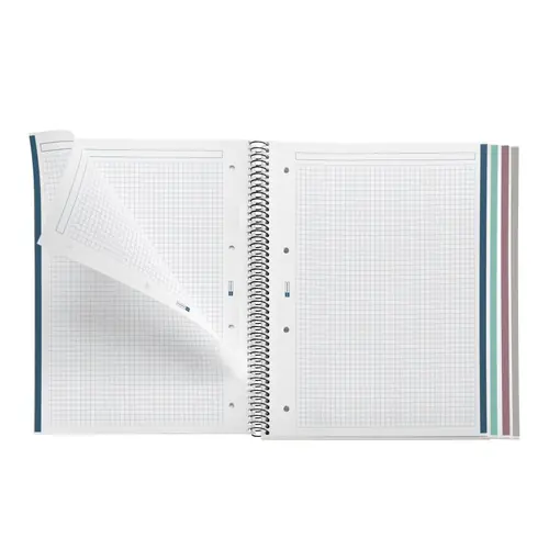 Kolegij blok Miquelrius A4 70g 100L spiralni kocke Keep it simple MR4057-2