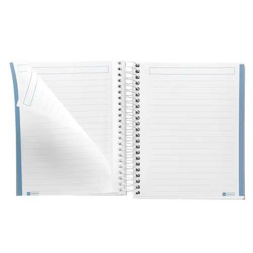 Kolegij blok Miquelrius A6 90g 100L spiralni crte Messages rigid cardboard capri MR4276-1