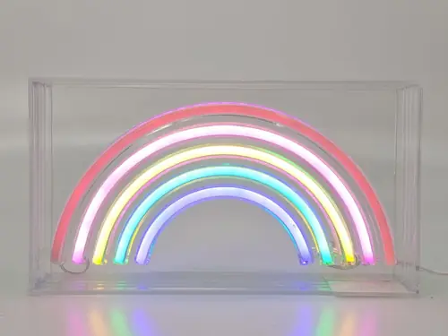Lampa natpis iTotal LED Rainbow neon XL2764-0