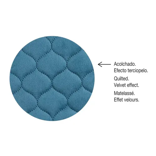 Notes Miquelrius A5 80g British Bloom podstavljeni plavi točkice MR8238-1