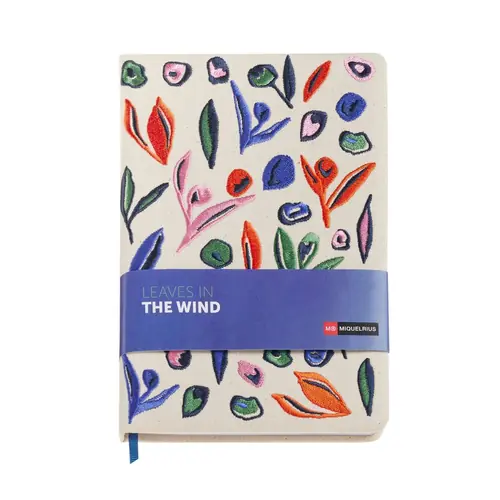 Notes Miquelrius A5 80g Leaves in the wind vezeni točkice MR8253-0
