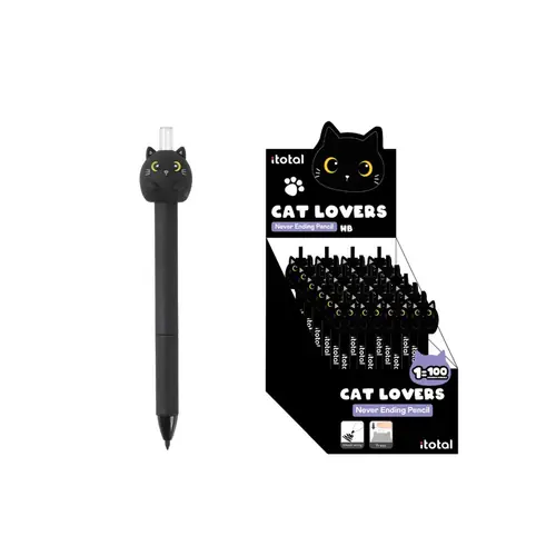 Olovka iTotal beskonačna Cat crna 24/1 XL2070A-0