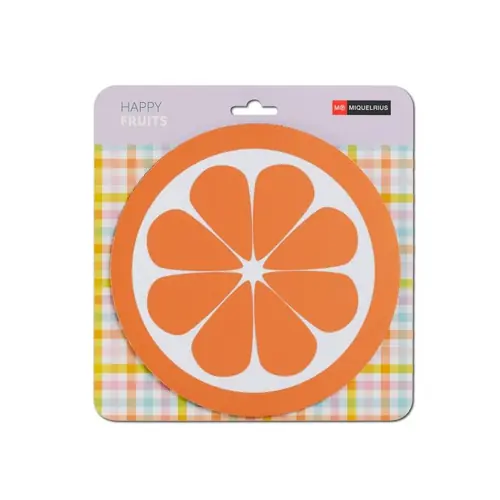 Podmjestak za miša Miquelrius Happy fruits naranča MR37747-0