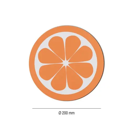 Podmjestak za miša Miquelrius Happy fruits naranča MR37747-2