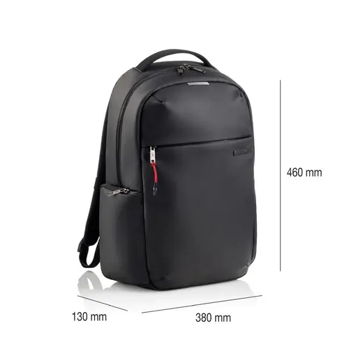 Ruksak za prijenosno računalo Miquelrius crna 16" M 38x46x13cm MR16980-0