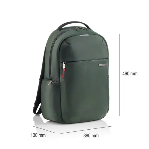 Ruksak za prijenosno računalo Miquelrius zeleni 16"M 38x46x13cm MR16981-0