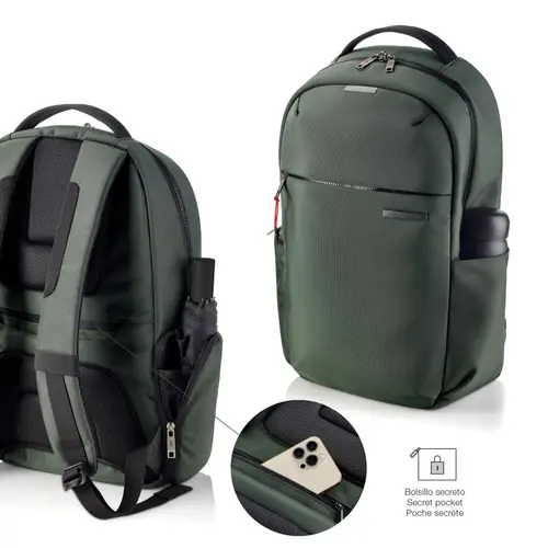 Ruksak za prijenosno računalo Miquelrius zeleni 16"M 38x46x13cm MR16981-4