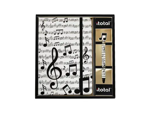 Set kemijska olovka i notes iTotal Music XL1831A-0