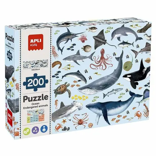 Slagalica Apli ocean ugrožene životinje 200/1 19696-0