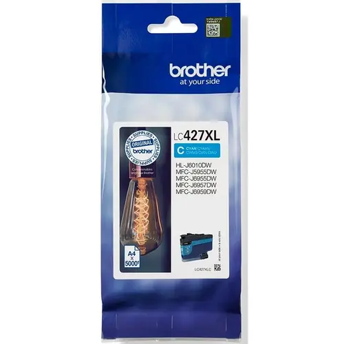 Tinta Brother LC427XLC cyan XL-0